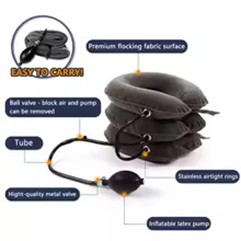 Rivo™ Inflatable Neck Pillow for Travel & Neck Pain Relief